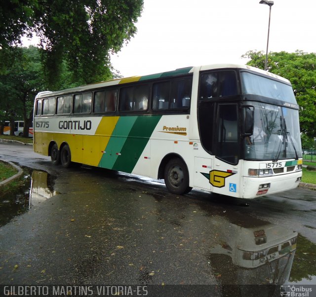 Empresa Gontijo de Transportes 15775 na cidade de Vitória, Espírito Santo, Brasil, por Gilberto Martins. ID da foto: 866976.