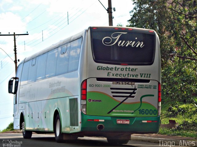 Turin Transportes 16000 na cidade de Ouro Branco, Minas Gerais, Brasil, por Tiago  Alves. ID da foto: 868919.