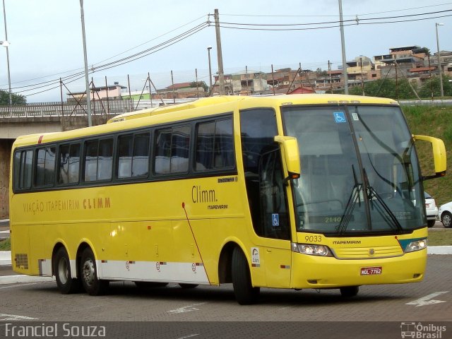 Viação Itapemirim 9033 na cidade de Belo Horizonte, Minas Gerais, Brasil, por Franciel Souza. Número da foto: #868964.