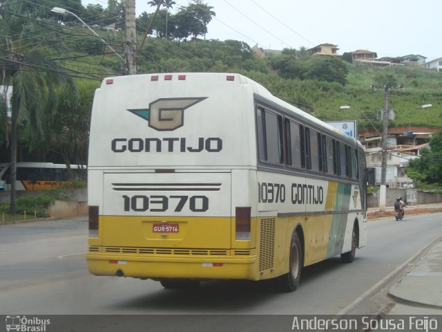 Empresa Gontijo de Transportes 10370 na cidade de Cachoeiro de Itapemirim, Espírito Santo, Brasil, por Anderson Sousa Feijó. ID da foto: 868573.