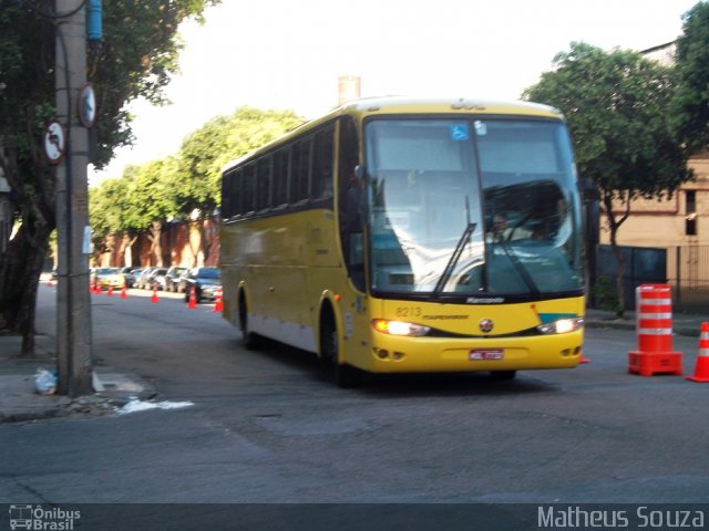 Viação Itapemirim 8213 na cidade de Rio de Janeiro, Rio de Janeiro, Brasil, por Matheus Souza. Número da foto: #869267.