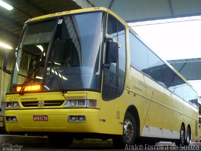 Viação Itapemirim 45307 na cidade de Belo Horizonte, Minas Gerais, Brasil, por Andre Ferreira de Souza. Número da foto: #868628.