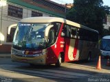 Transportes Única Petrópolis RJ 163.014 na cidade de Rio de Janeiro, Rio de Janeiro, Brasil, por Renan Vieira. Número da foto: #869347.
