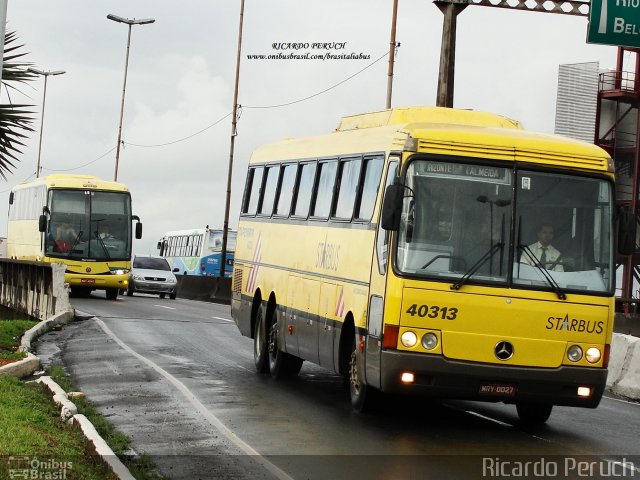 Viação Itapemirim 40313 na cidade de Vitória, Espírito Santo, Brasil, por Ricardo Peruch. ID da foto: 872398.