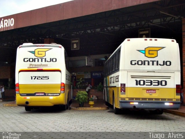Empresa Gontijo de Transportes 10330 na cidade de Coronel Fabriciano, Minas Gerais, Brasil, por Tiago  Alves. Número da foto: #870938.