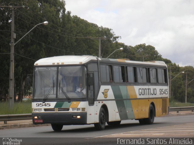 Empresa Gontijo de Transportes 9545 na cidade de Vitória da Conquista, Bahia, Brasil, por Fernanda Santos Almeida. ID da foto: 871027.