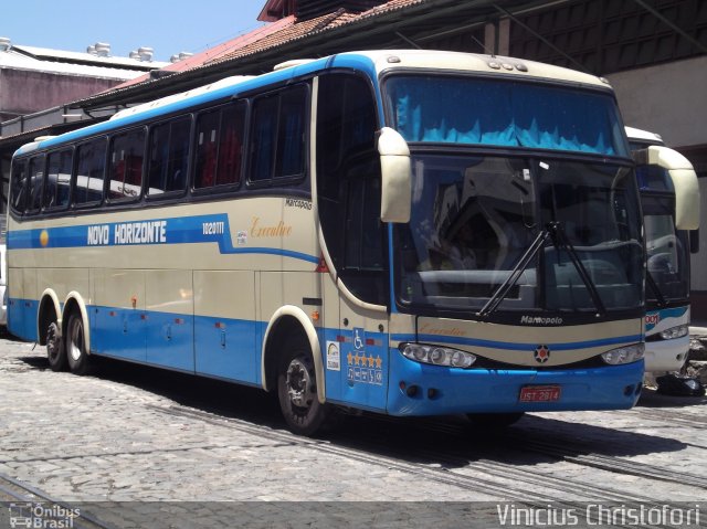 Viação Novo Horizonte 1020111 na cidade de Rio de Janeiro, Rio de Janeiro, Brasil, por Vinícius  Christófori. Número da foto: #870827.