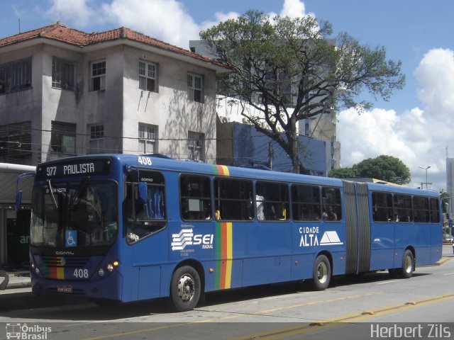 Cidade Alta Transportes 408 na cidade de Recife, Pernambuco, Brasil, por Herbert Zils. ID da foto: 870858.