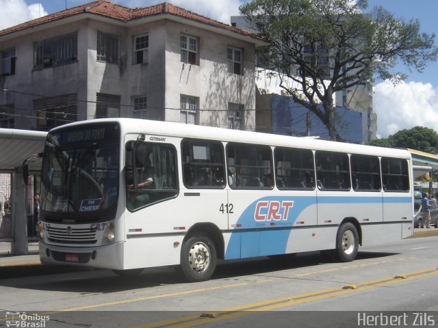 CRT - Cidade do Recife Transportes 412 na cidade de Recife, Pernambuco, Brasil, por Herbert Zils. Número da foto: #870863.