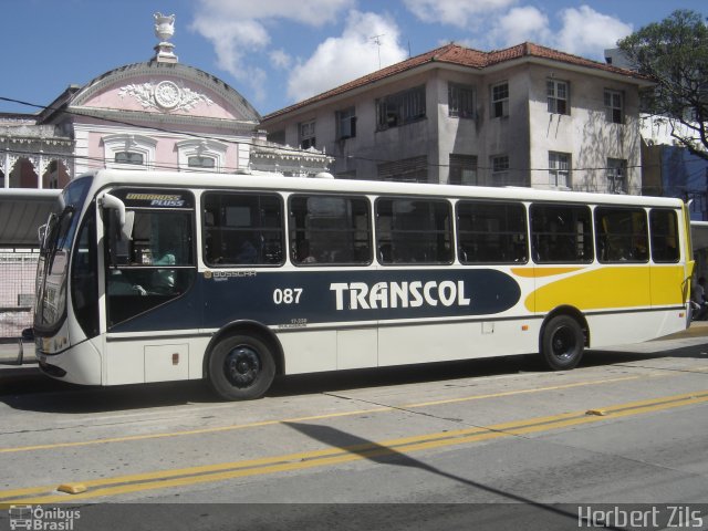 Transcol - Transportes Coletivos Ltda. 087 na cidade de Recife, Pernambuco, Brasil, por Herbert Zils. ID da foto: 870876.