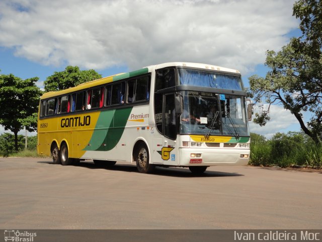 Empresa Gontijo de Transportes 15860 na cidade de Montes Claros, Minas Gerais, Brasil, por Ivan Caldeira Moc. Número da foto: #872314.