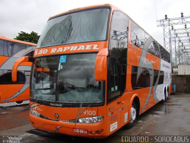 Viação São Raphael 9100 na cidade de São Paulo, São Paulo, Brasil, por EDUARDO - SOROCABUS. ID da foto: 874478.