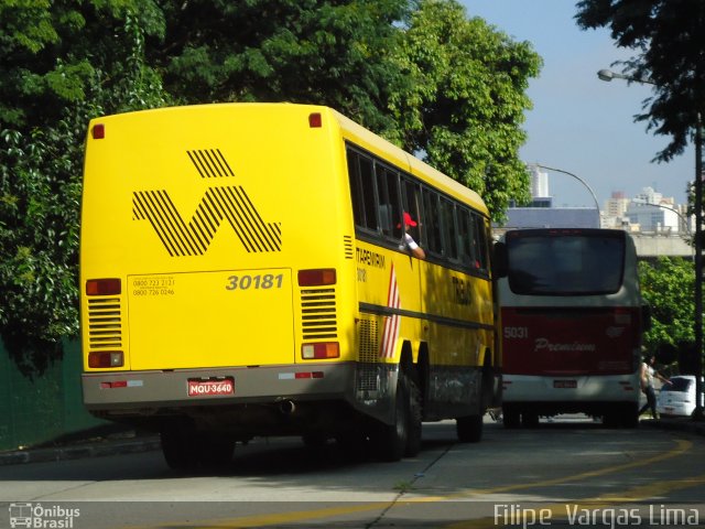 Viação Itapemirim 30181 na cidade de São Paulo, São Paulo, Brasil, por Filipe  Vargas Lima. Número da foto: #874346.