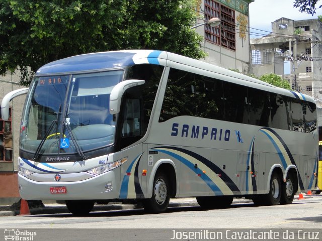 Viação Sampaio 860 na cidade de Rio de Janeiro, Rio de Janeiro, Brasil, por Josenilton  Cavalcante da Cruz. Número da foto: #874561.