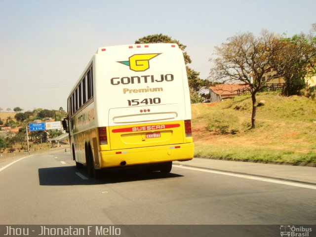 Empresa Gontijo de Transportes 15410 na cidade de Extrema, Minas Gerais, Brasil, por Jhonatan  Ferreira de Mello. ID da foto: 873262.