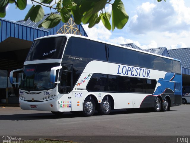 Lopestur - Lopes Turismo e Transportes 1400 na cidade de Pato Branco, Paraná, Brasil, por Rodrigo Augusto  Vignaga. Número da foto: #875557.