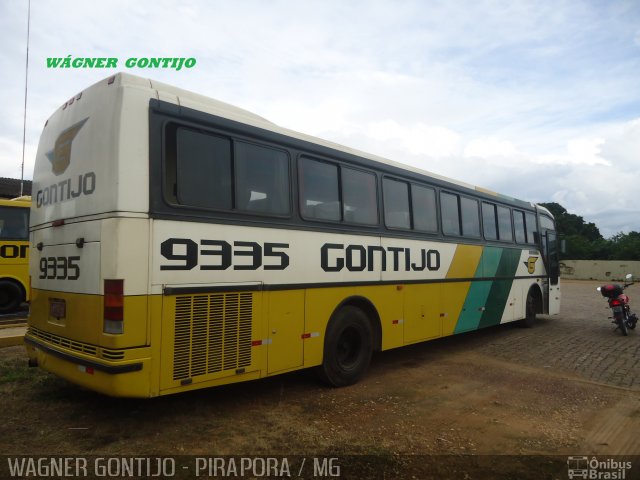 Empresa Gontijo de Transportes 9335 na cidade de Pirapora, Minas Gerais, Brasil, por Wagner Gontijo Várzea da Palma-mg. ID da foto: 877657.