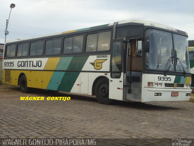 Empresa Gontijo de Transportes 9335 na cidade de Pirapora, Minas Gerais, Brasil, por Wagner Gontijo Várzea da Palma-mg. ID da foto: 877655.