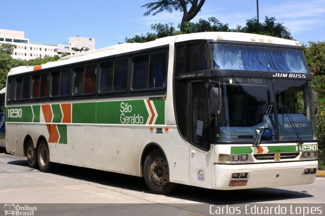 Cia. São Geraldo de Viação 11230 na cidade de São Paulo, São Paulo, Brasil, por Carlos Eduardo Lopes. Número da foto: #879367.