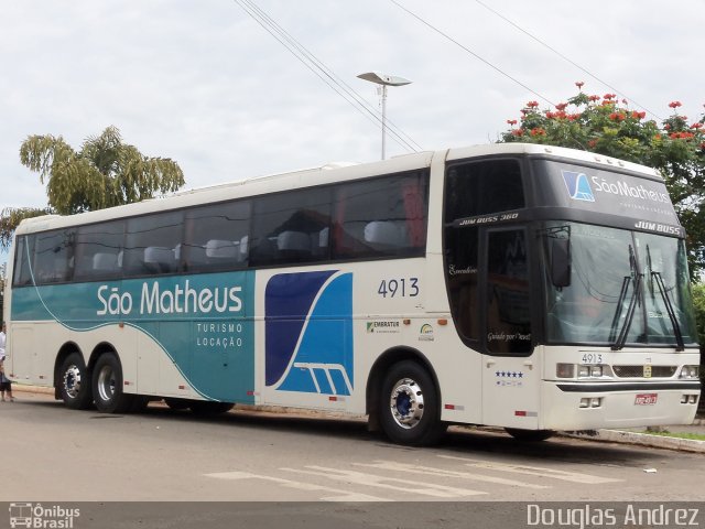 Transportadora São Matheus 4913 na cidade de Trindade, Goiás, Brasil, por Douglas Andrez. ID da foto: 878606.