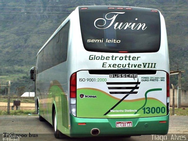 Turin Transportes 13000 na cidade de Ouro Branco, Minas Gerais, Brasil, por Tiago  Alves. Número da foto: #880314.