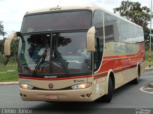 Auto Viação Goianésia 149003-1 na cidade de Brasília, Distrito Federal, Brasil, por Clébio Júnior. Número da foto: #880801.