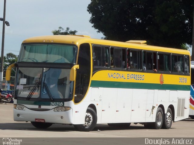 Nacional Expresso 36318 na cidade de Goiânia, Goiás, Brasil, por Douglas Andrez. Número da foto: #881528.