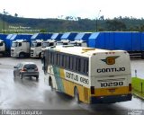 Empresa Gontijo de Transportes 10290 na cidade de João Monlevade, Minas Gerais, Brasil, por Philippe Almeida. Número da foto: #881580.