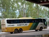 Empresa Gontijo de Transportes 17340 na cidade de Cuiabá, Mato Grosso, Brasil, por Eduardo Benetti . Número da foto: #880381.