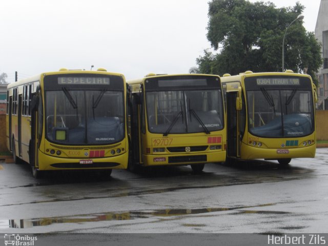 Gidion Transporte e Turismo 10008 na cidade de Joinville, Santa Catarina, Brasil, por Herbert Zils. Número da foto: #882485.