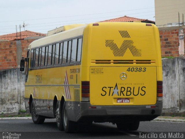 Viação Itapemirim 40383 na cidade de Teresina, Piauí, Brasil, por Tarcilo da Matta. ID da foto: 827648.