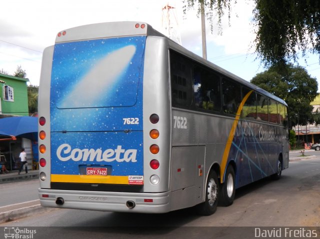 Viação Cometa 7622 na cidade de Comendador Levy Gasparian, Rio de Janeiro, Brasil, por David Freitas. ID da foto: 827566.