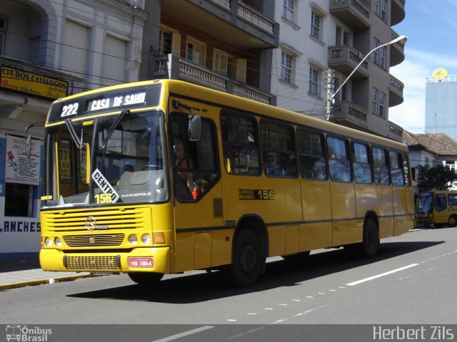 Expresso Medianeira 156 na cidade de Santa Maria, Rio Grande do Sul, Brasil, por Herbert Zils. Número da foto: #826625.