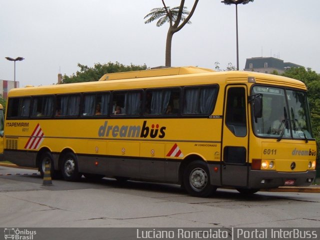 Viação Itapemirim 6011 na cidade de São Paulo, São Paulo, Brasil, por Luciano Roncolato. ID da foto: 827785.