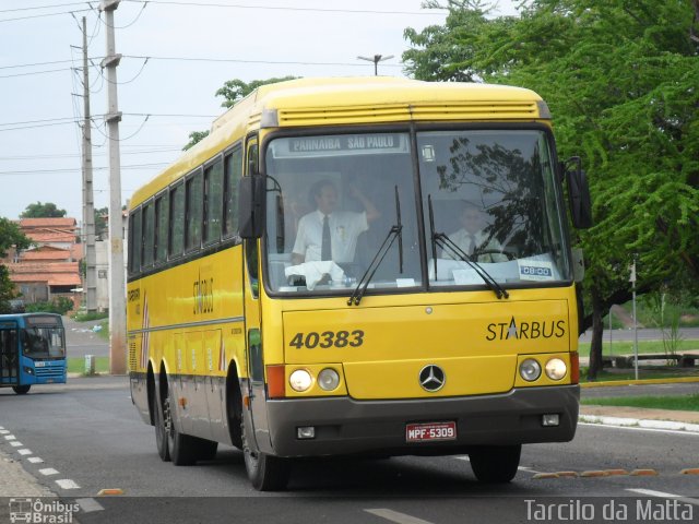 Viação Itapemirim 40383 na cidade de Teresina, Piauí, Brasil, por Tarcilo da Matta. ID da foto: 827645.