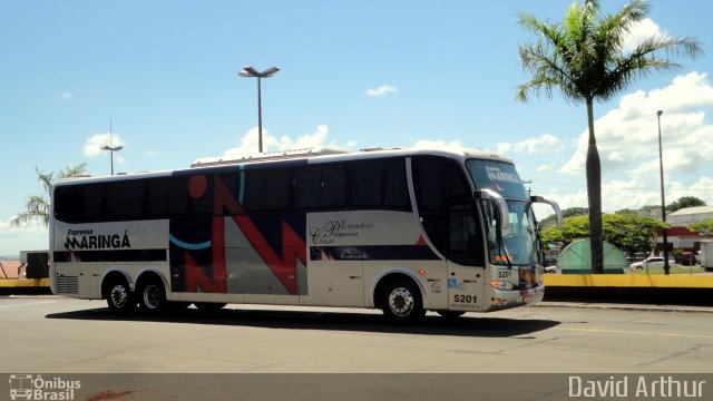 Expresso Maringá 5201 na cidade de Londrina, Paraná, Brasil, por David Arthur. Número da foto: #827301.