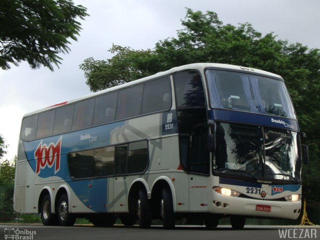 Auto Viação 1001 2231 na cidade de São Paulo, São Paulo, Brasil, por Rafael Santos Silva. ID da foto: 826612.