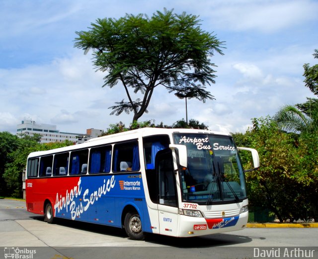 Airport Bus Service 37702 na cidade de São Paulo, São Paulo, Brasil, por David Arthur. ID da foto: 827651.