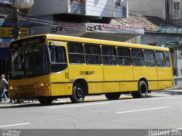 Expresso Medianeira 174 na cidade de Santa Maria, Rio Grande do Sul, Brasil, por Herbert Zils. Número da foto: #826632.