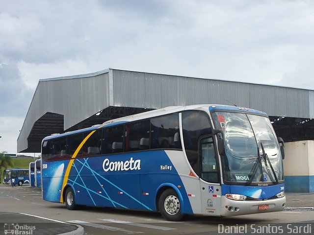 Viação Cometa 3509 na cidade de Praia Grande, São Paulo, Brasil, por Daniel Santos Sardi. ID da foto: 829745.