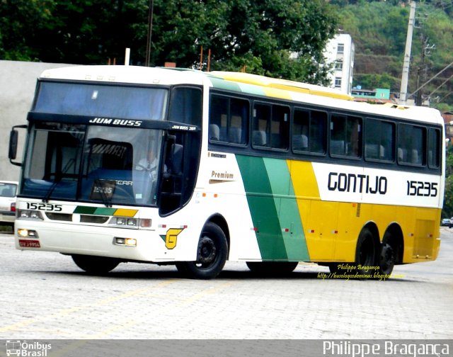 Empresa Gontijo de Transportes 15235 na cidade de Coronel Fabriciano, Minas Gerais, Brasil, por Philippe Almeida. ID da foto: 830338.