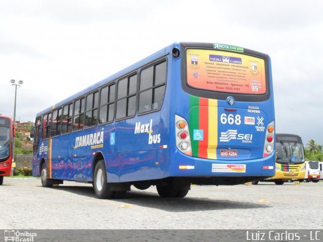 Itamaracá Transportes 668 na cidade de Abreu e Lima, Pernambuco, Brasil, por Luiz Carlos de Santana. Número da foto: #828851.