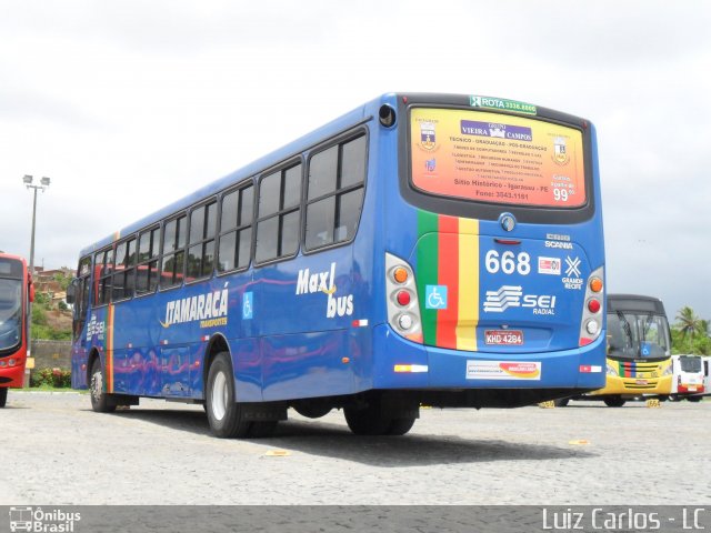 Itamaracá Transportes 668 na cidade de Abreu e Lima, Pernambuco, Brasil, por Luiz Carlos de Santana. ID da foto: 828851.