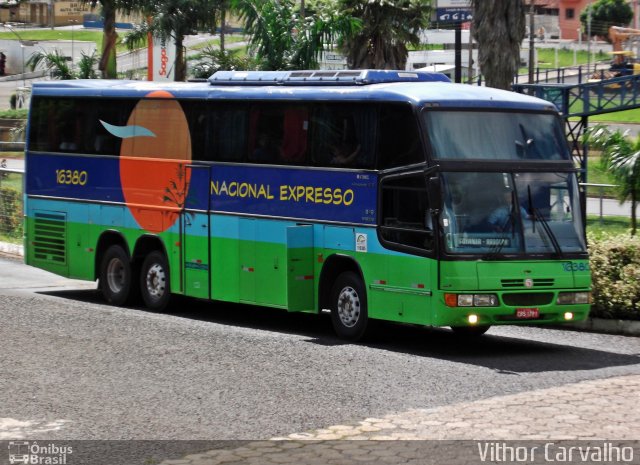 Nacional Expresso 16380 na cidade de Uberlândia, Minas Gerais, Brasil, por Vithor Augusto  Souza Carvalho. Número da foto: #830616.