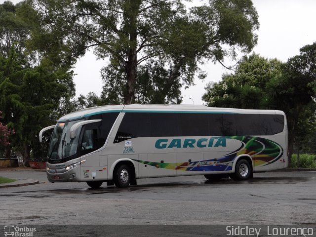 Viação Garcia 7386 na cidade de Queimados, Rio de Janeiro, Brasil, por Sidcley Lourenço. ID da foto: 830059.