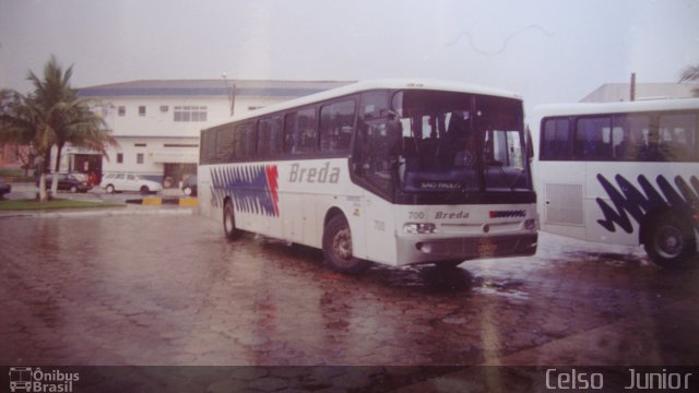Breda Transportes e Serviços 700 na cidade de Peruíbe, São Paulo, Brasil, por Celso  Junior. Número da foto: #829350.