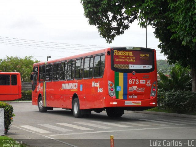 Itamaracá Transportes 673 na cidade de Abreu e Lima, Pernambuco, Brasil, por Luiz Carlos de Santana. ID da foto: 828845.