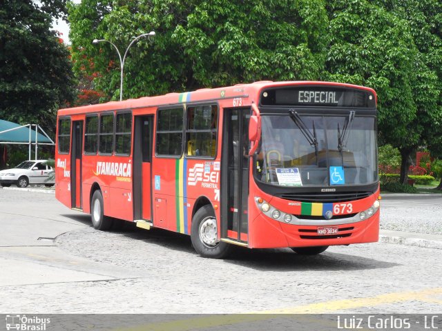 Itamaracá Transportes 673 na cidade de Abreu e Lima, Pernambuco, Brasil, por Luiz Carlos de Santana. Número da foto: #828802.