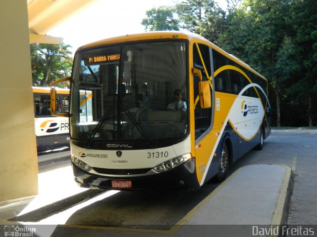 Viação Progresso 31310 na cidade de Vassouras, Rio de Janeiro, Brasil, por David Freitas. Número da foto: #832545.