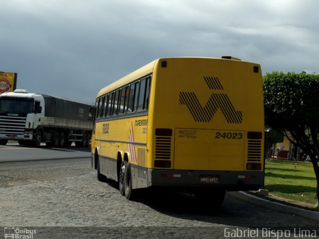 Viação Itapemirim 24023 na cidade de Jequié, Bahia, Brasil, por Gabriel Bispo. Número da foto: #831535.